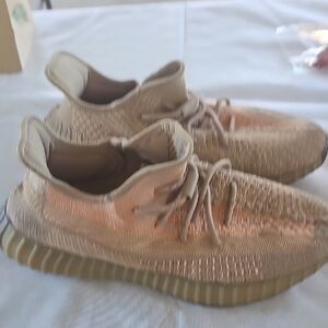 adidas Yeezy Boost 350 V2 Tan Athletic Shoes